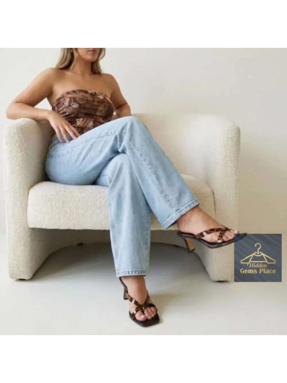 Clear Jelly Kitten Heel Sandals, Cushioned Footbed Slide